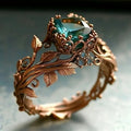 Vintage Sculptural Band Ring