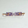 Rose Gold Peacock Zirconia Earrings 1