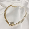 Camellia Crystal Pearl Necklace 1