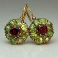 Vintage Rhinestone Drop Earrings