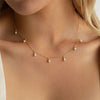 Oval Pearl Tassel Necklace 1