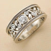 Vintage Wide Band Ring 2