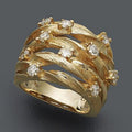 Star Nest Zirconia Ring