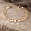 Gold Crystal Bangle Set 1