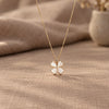 White Clover Pendant Necklace 2