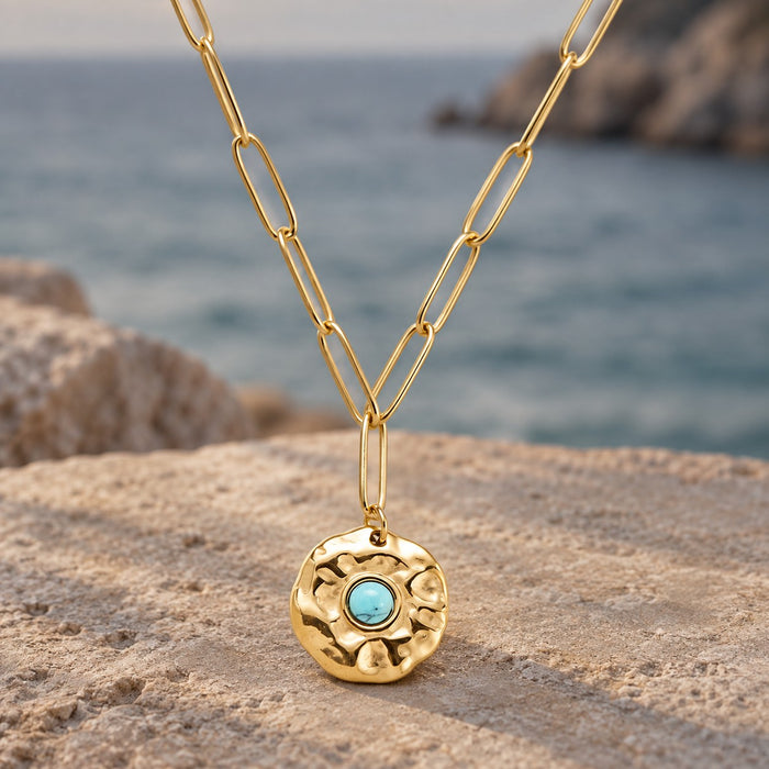 Blossom Medallion Pendant Necklace