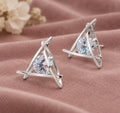Classic Crystal Stud Earrings
