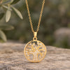Tree of Life Medallion Necklace 1