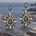 Vintage Crystal Drop Earrings