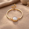 White Opal Charm Bracelet 1