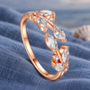 Zircon Leaf Ring 1