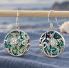 Abalone Sea Turtle Earrings 2