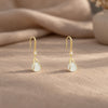 Opal Teardrop Earrings 2
