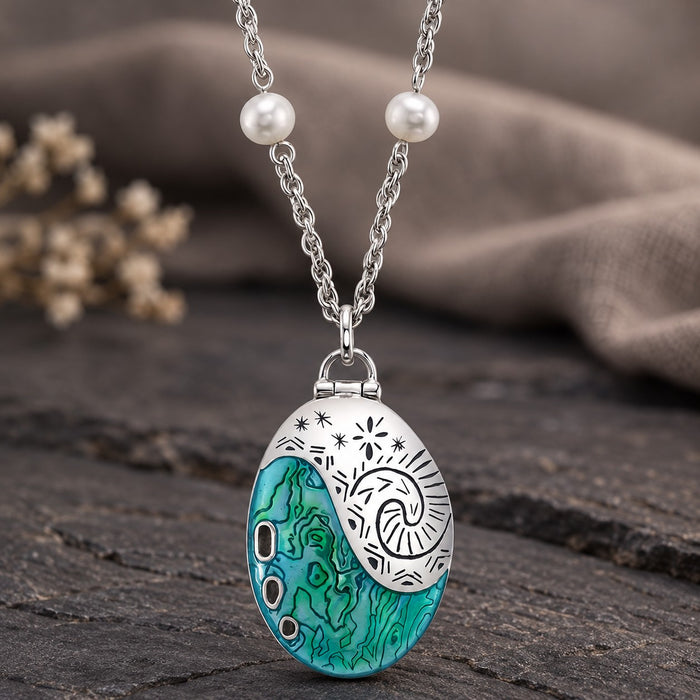 Enamel Starfish Necklace