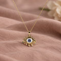 Evil Eye Zircon Necklace