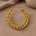 Gold Rope Ear Cuff