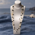 Layered Camellia Pearl Necklace