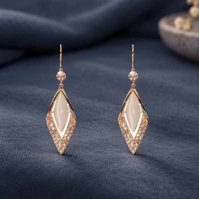 Opal Marquise Drop Earrings